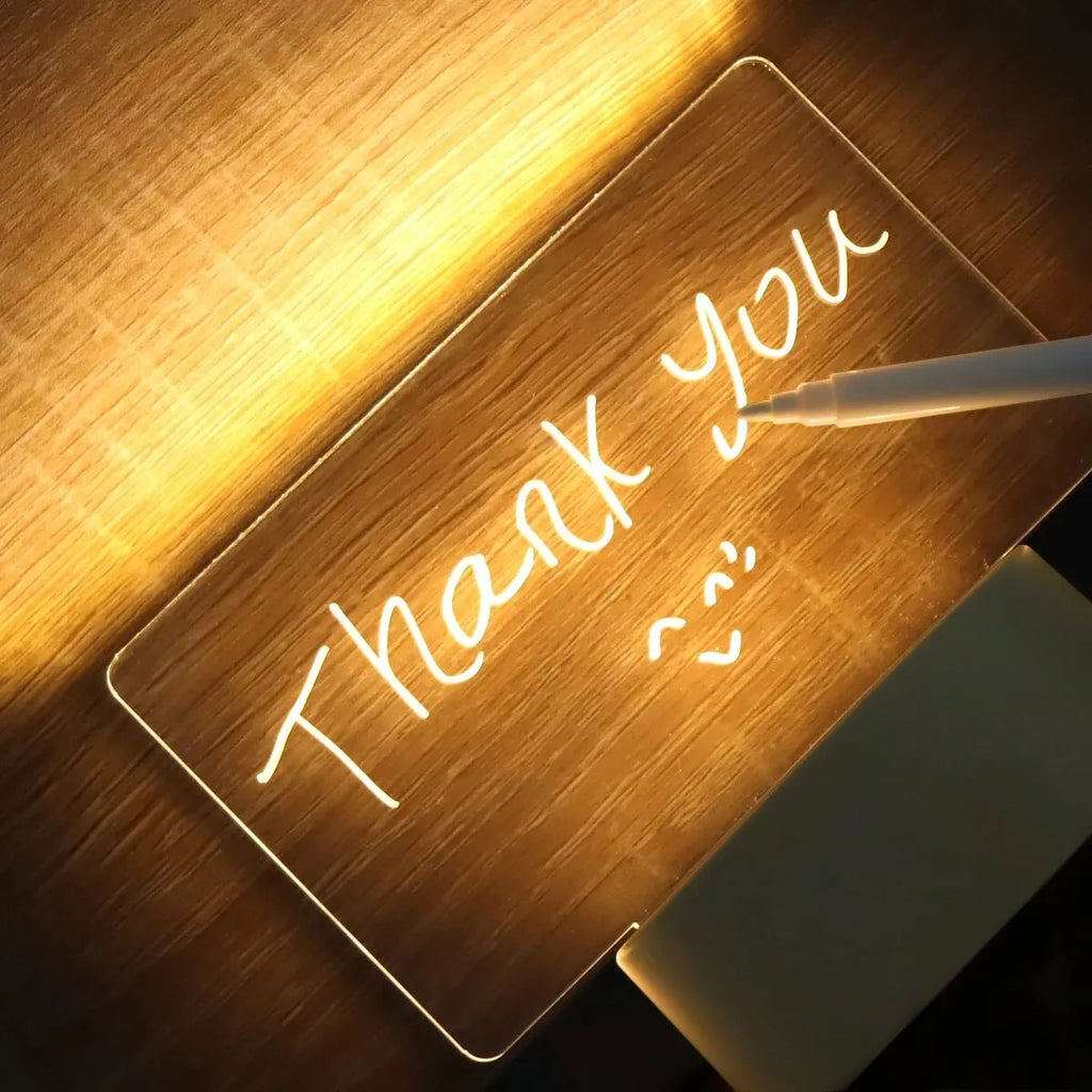 Message Board Lamp