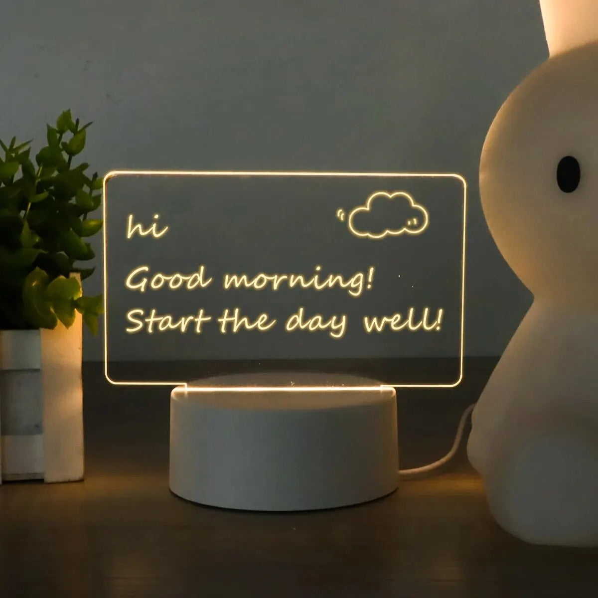Message Board Lamp